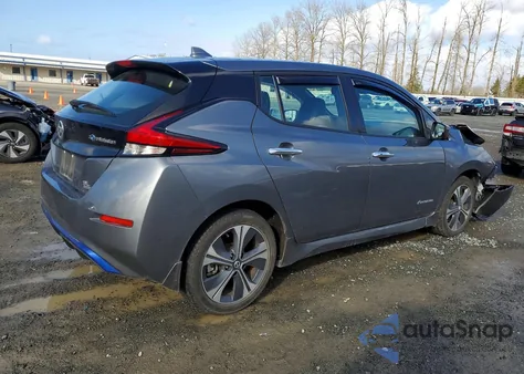 2019 Nissan Leaf Sl Plus from USA, damaged, VIN 1N4BZ1CP9KC308501